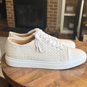 M. Gemi Milla Leather Sneakers 40.5/9.5